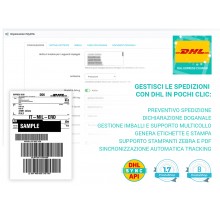Modulo DHL - Creazione etichette di spedizione / tracking / documenti doganali